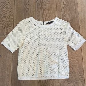 White banana republic too with zipper XS